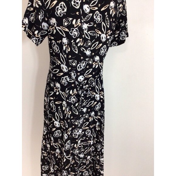 Sigrid Olsen Floral Maxi Dress Womens 6 - Picture 7 of 8